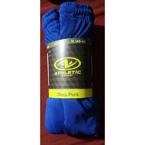Athletic Works Men's Jersey Sleep Pants, Sizes XL 40-42